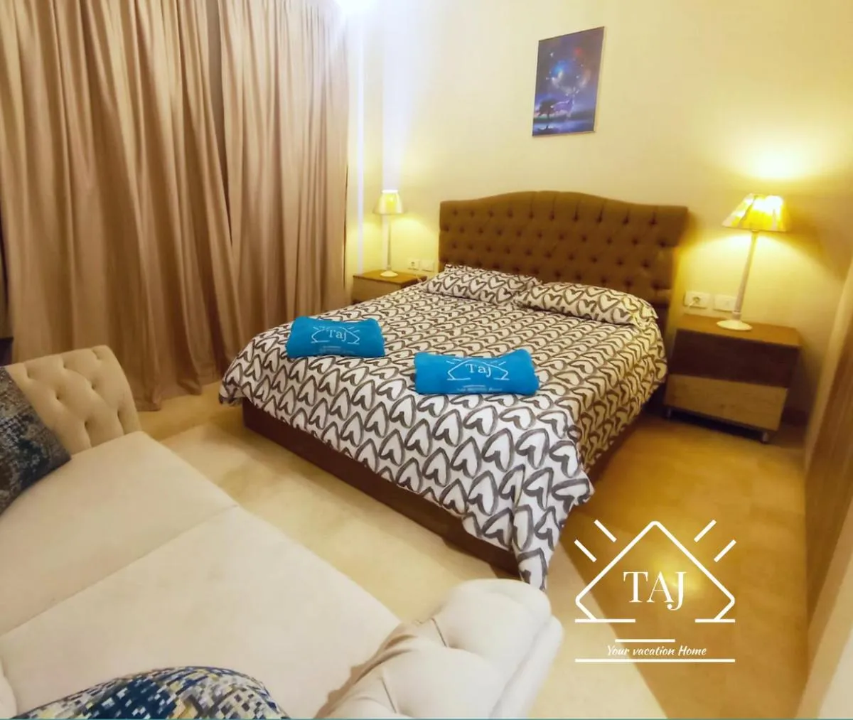 Image 1 of Taj Home ,cozy mangroovy 2BR apartment..pool&Beach access