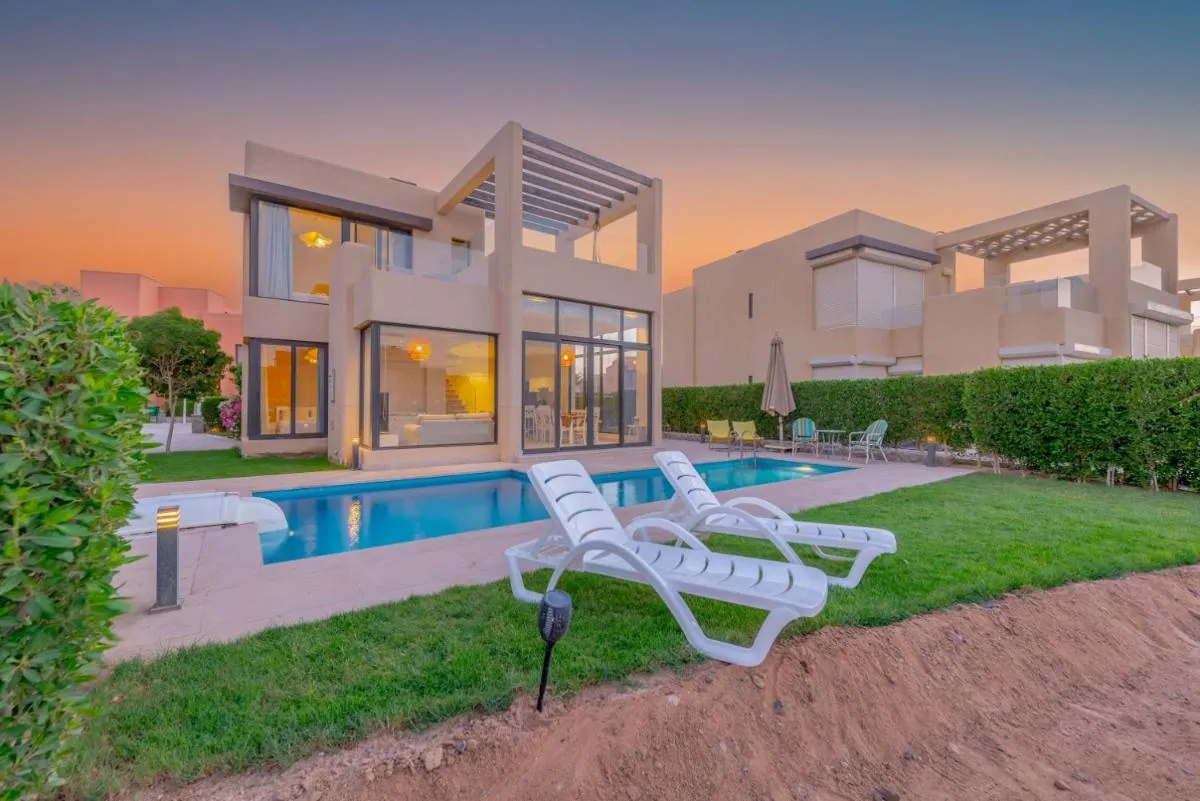 Image 6 of Elegant 4BR in Tawila, Gouna. Private Pool, Lagoon