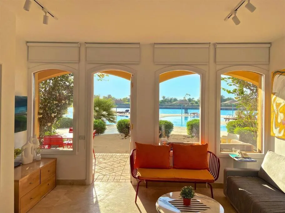 Image of Magical 2BR Ground/Free Pool & Lagoon Access @ElGouna